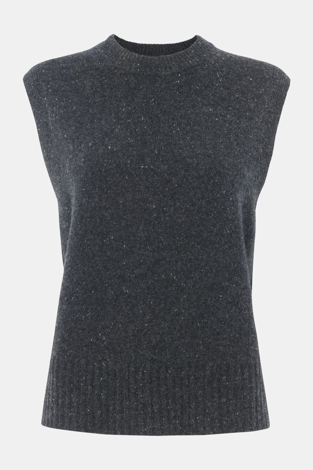 Wool Fleck Sleeveless Tank