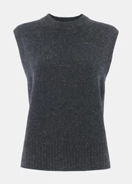 Wool Fleck Sleeveless Tank