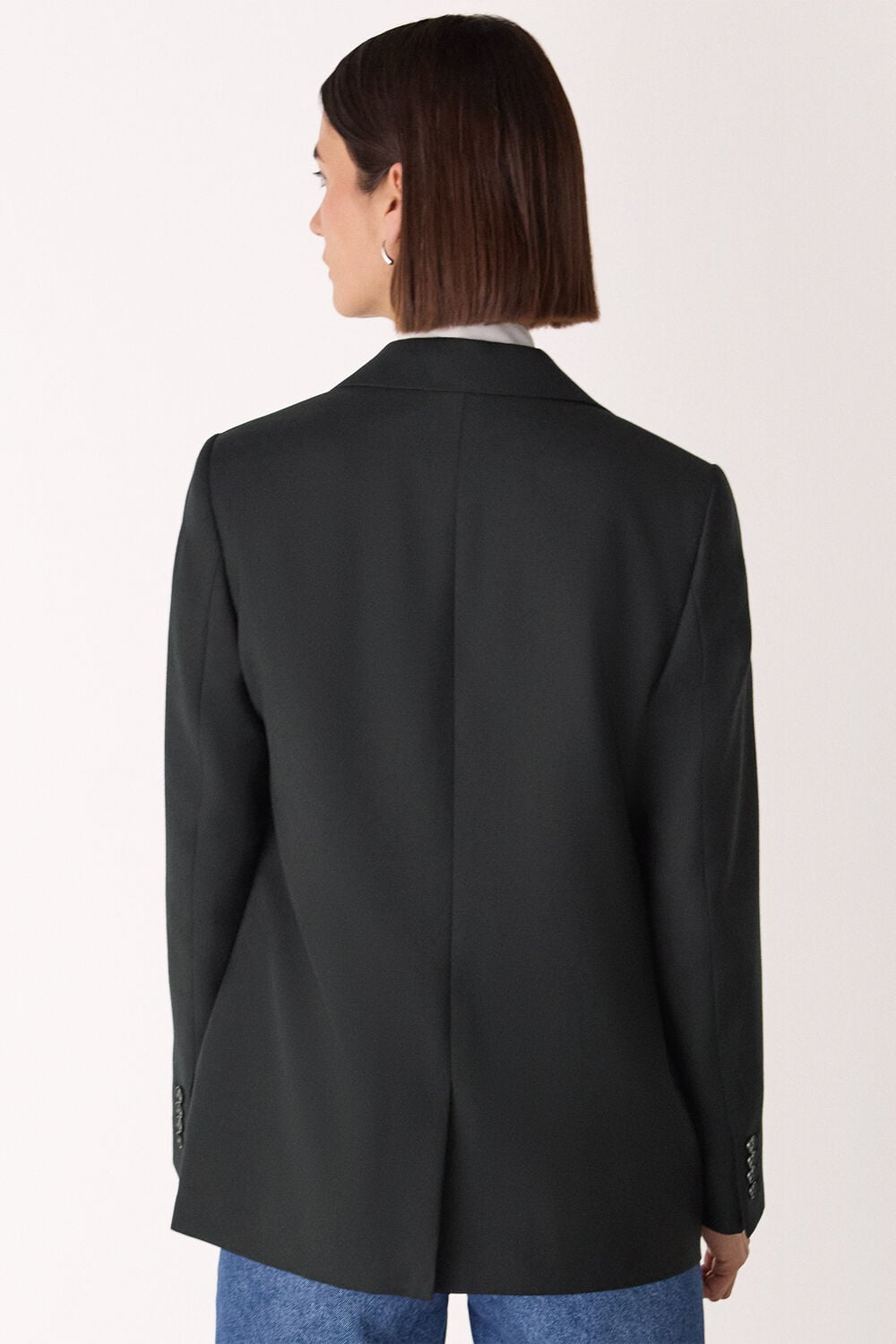 Single Breasted Wool Blazer