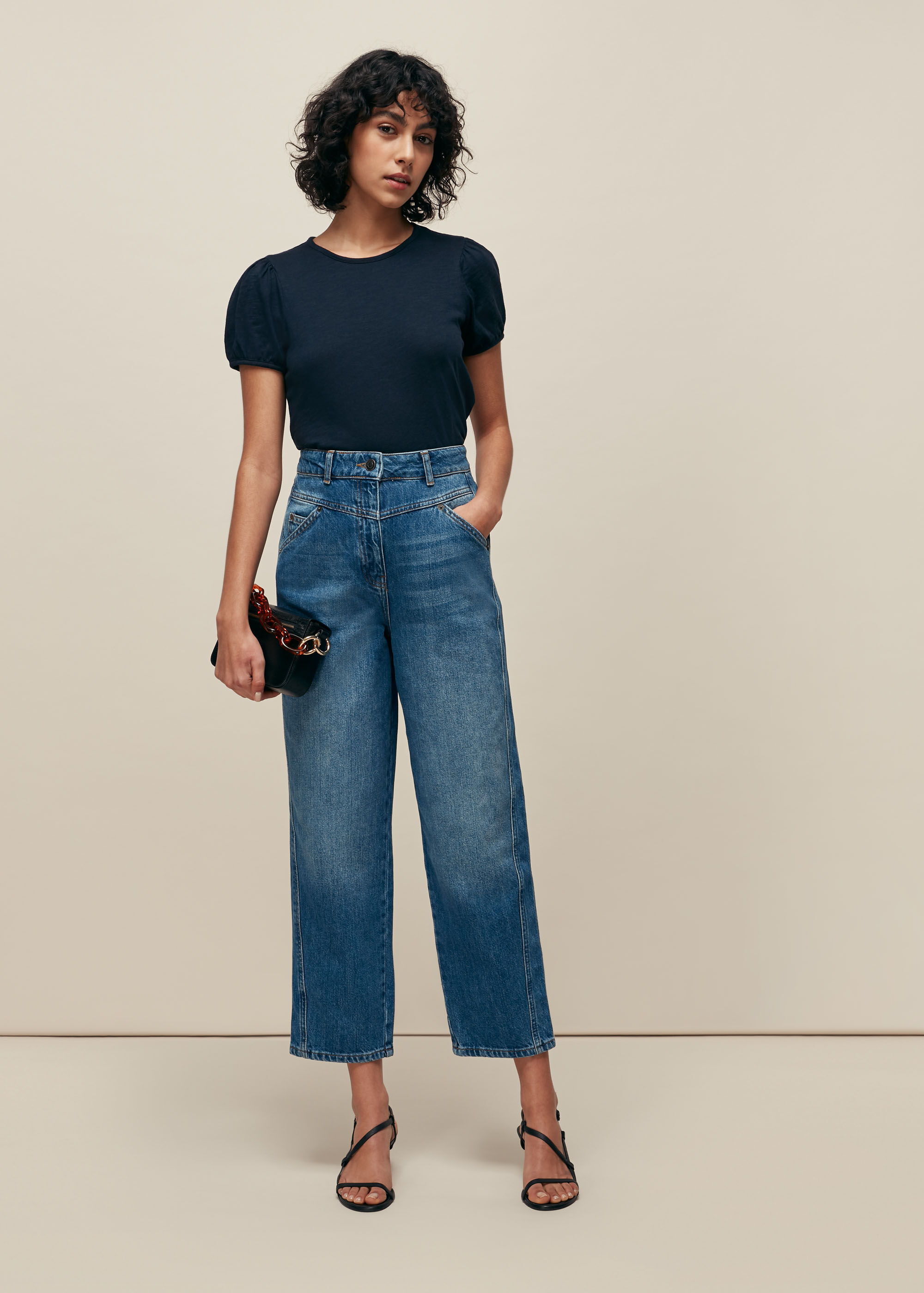 puff sleeve tee shirts