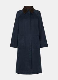 Gabriella Waxed Overcoat