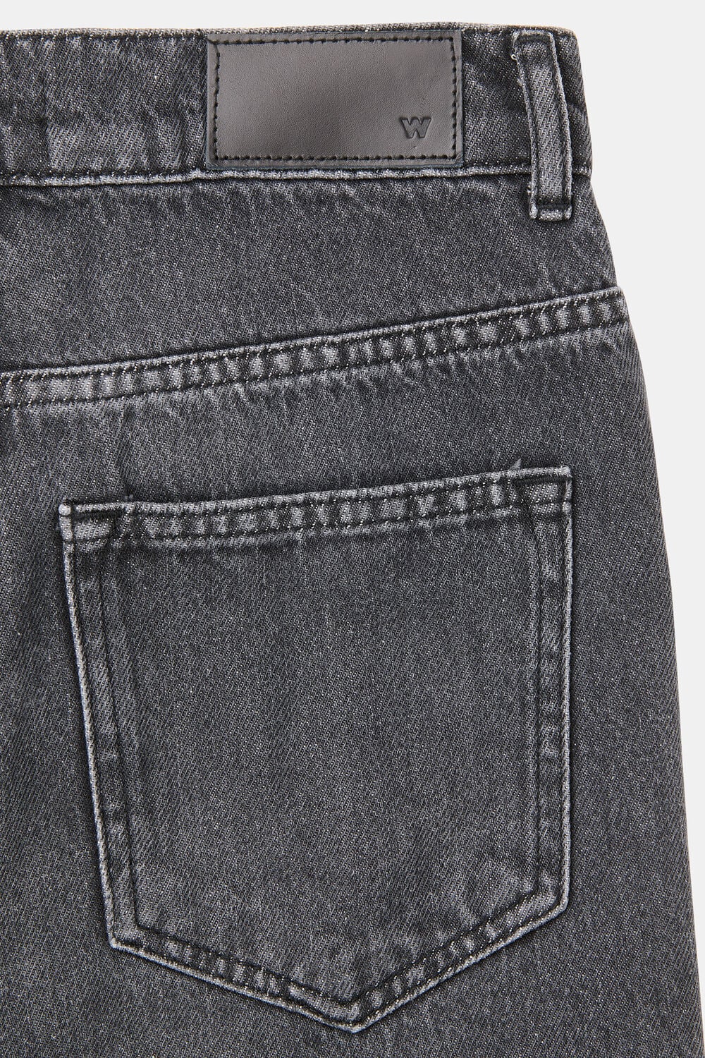 Grey Authentic Barrel Leg Jean