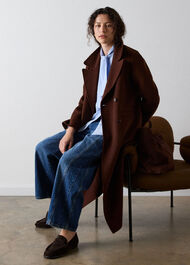 Soft Suede Ruched Loafer