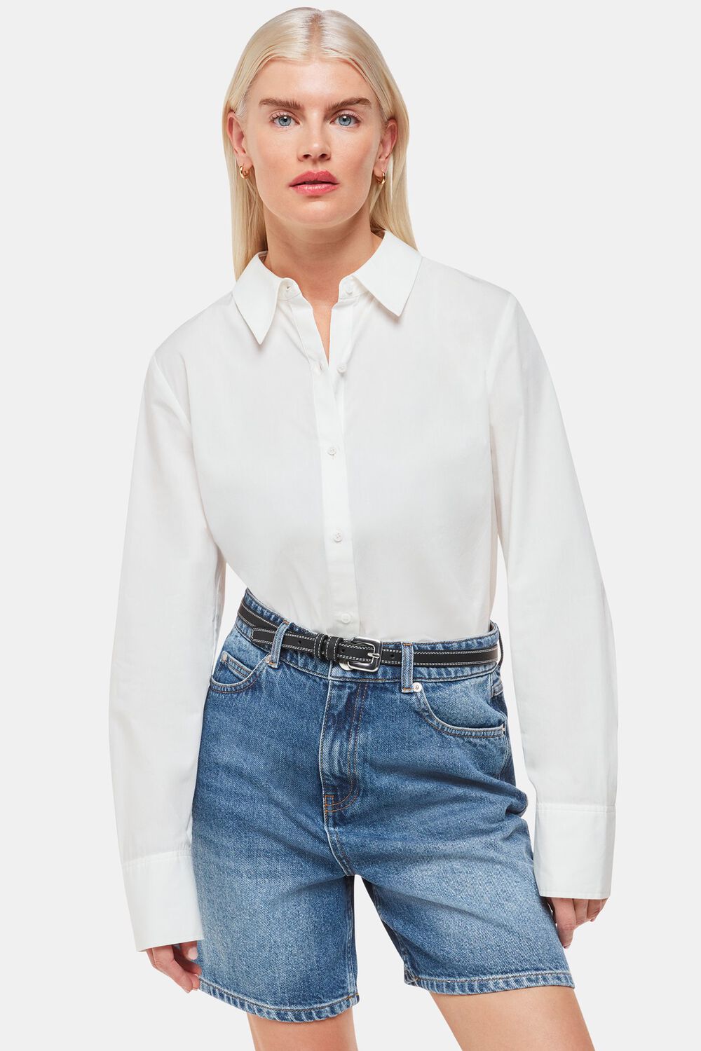 Petite Authentic Denim Short