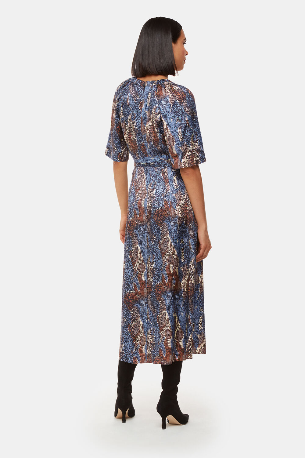 Marlow Dashed Snake Dress
