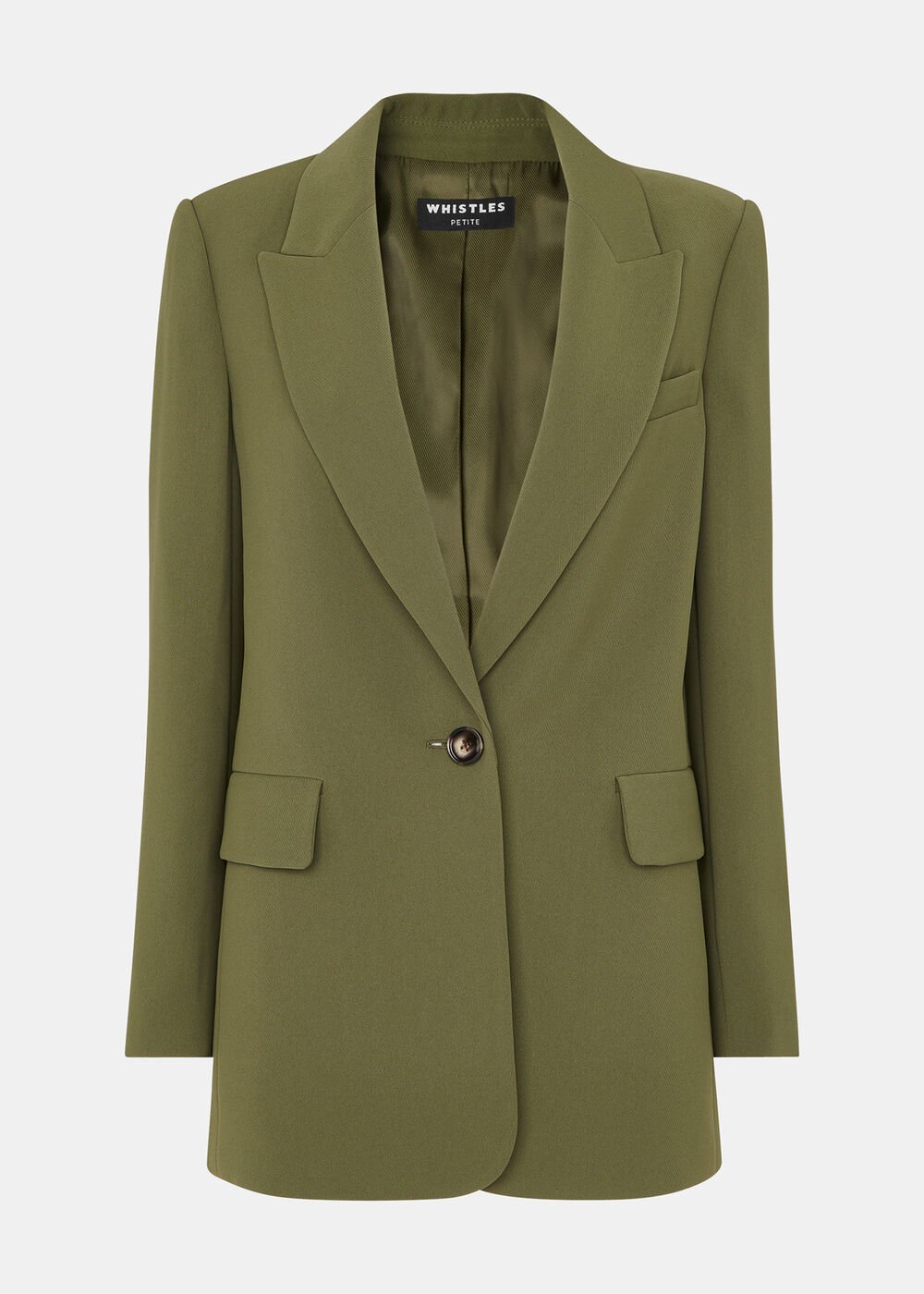 Petite Crepe Boyfriend Blazer