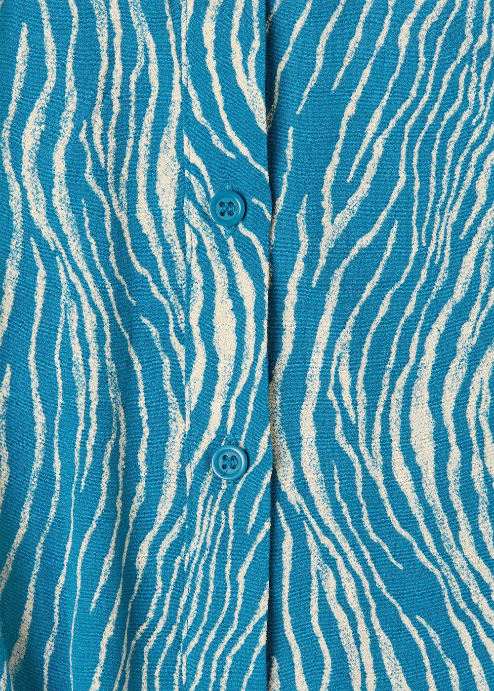 Petite Zebra Flippy Mini Dress