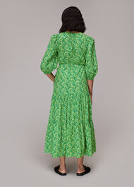 Climbing Vine Trapeze Dress