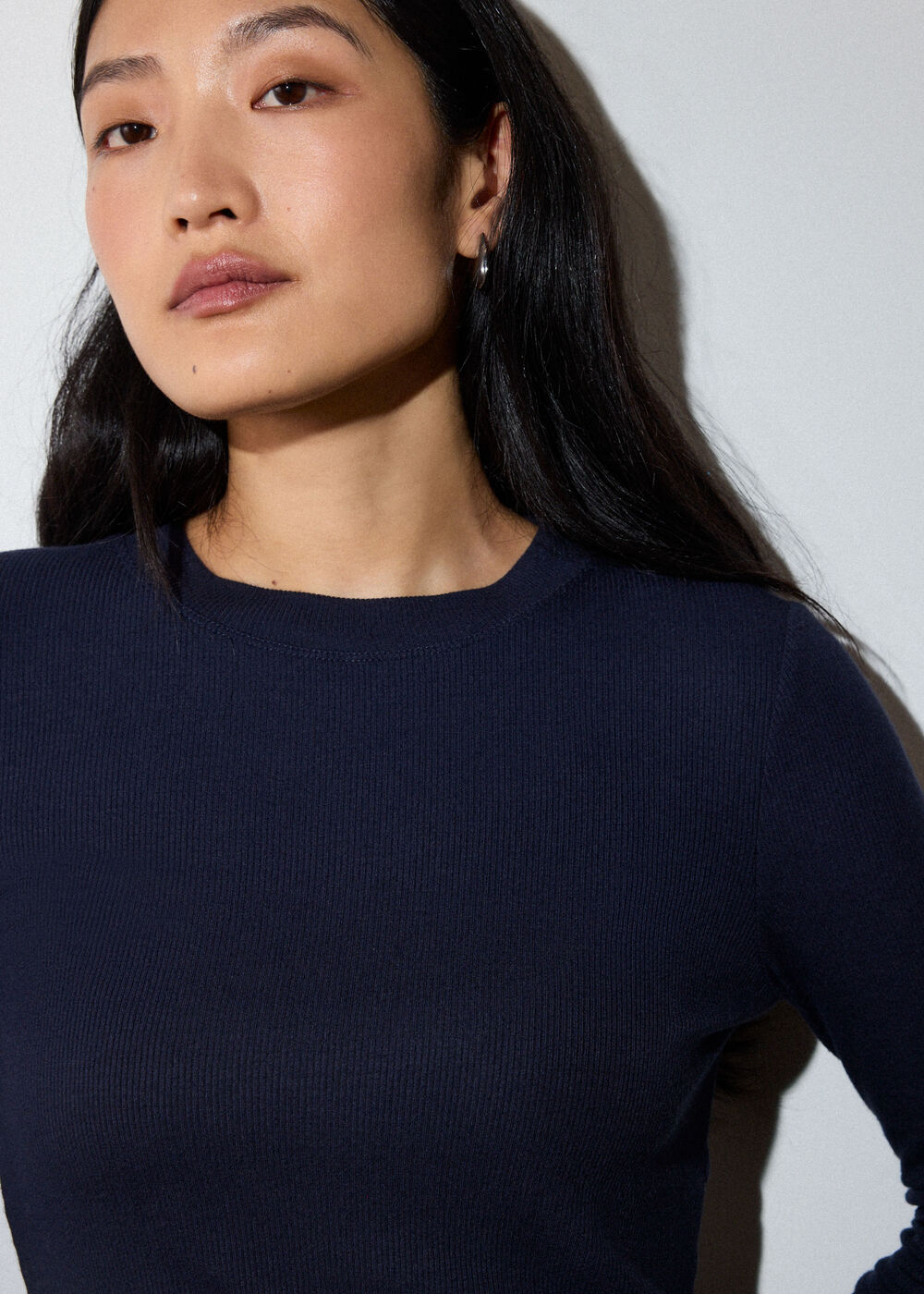 Essential Ribbed Crew