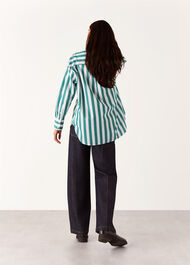 Stripe Oversize Shirt