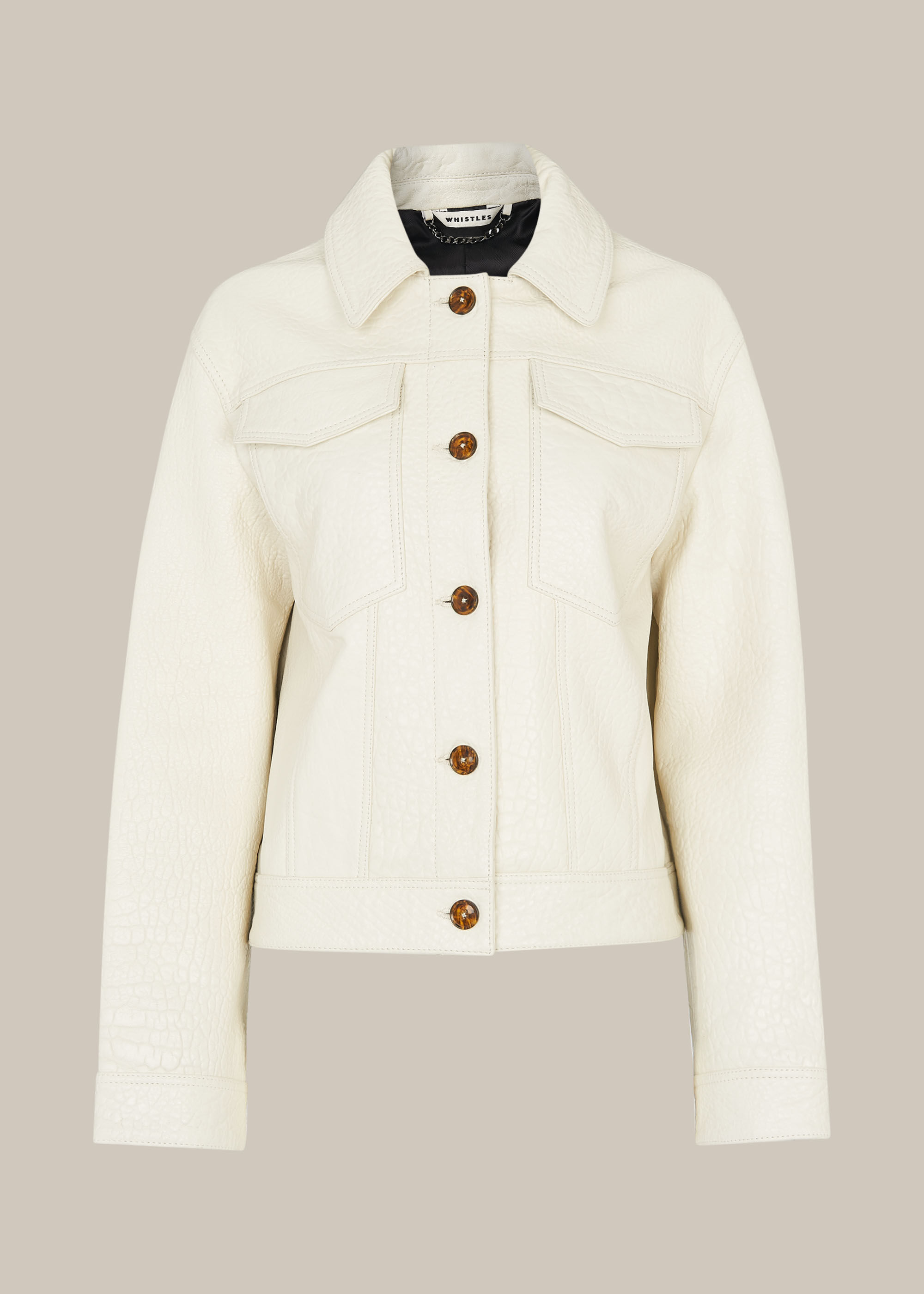 White cowboy jacket on sale