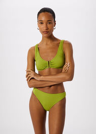 Textured Ring Bikini Top