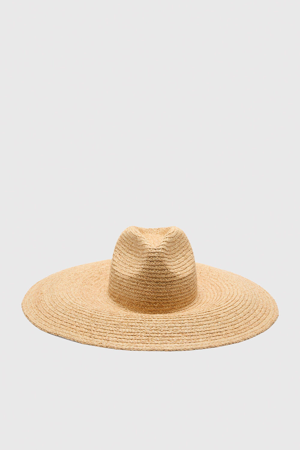 Neutral Oversized Straw Hat