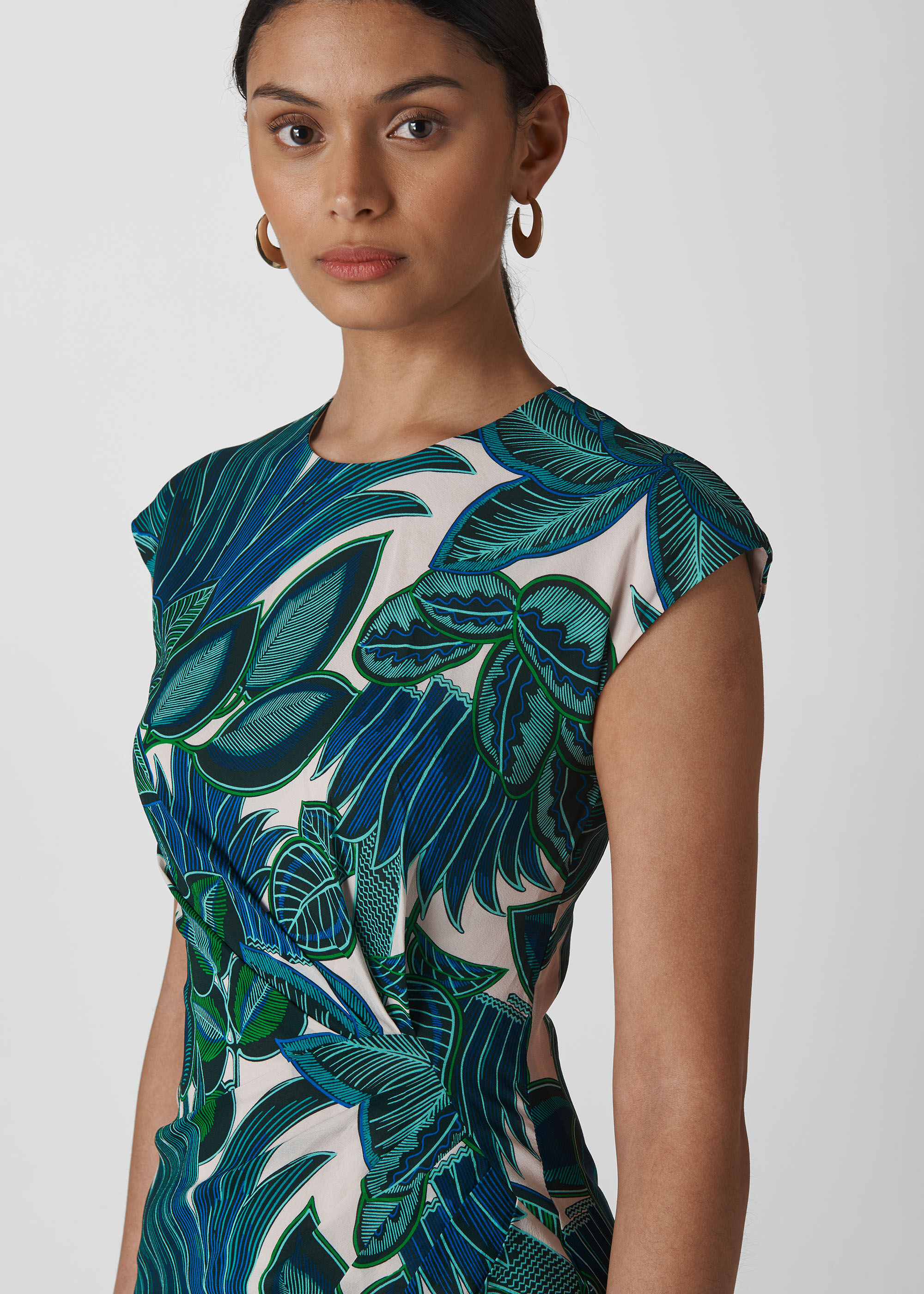 Whistles palm dress online