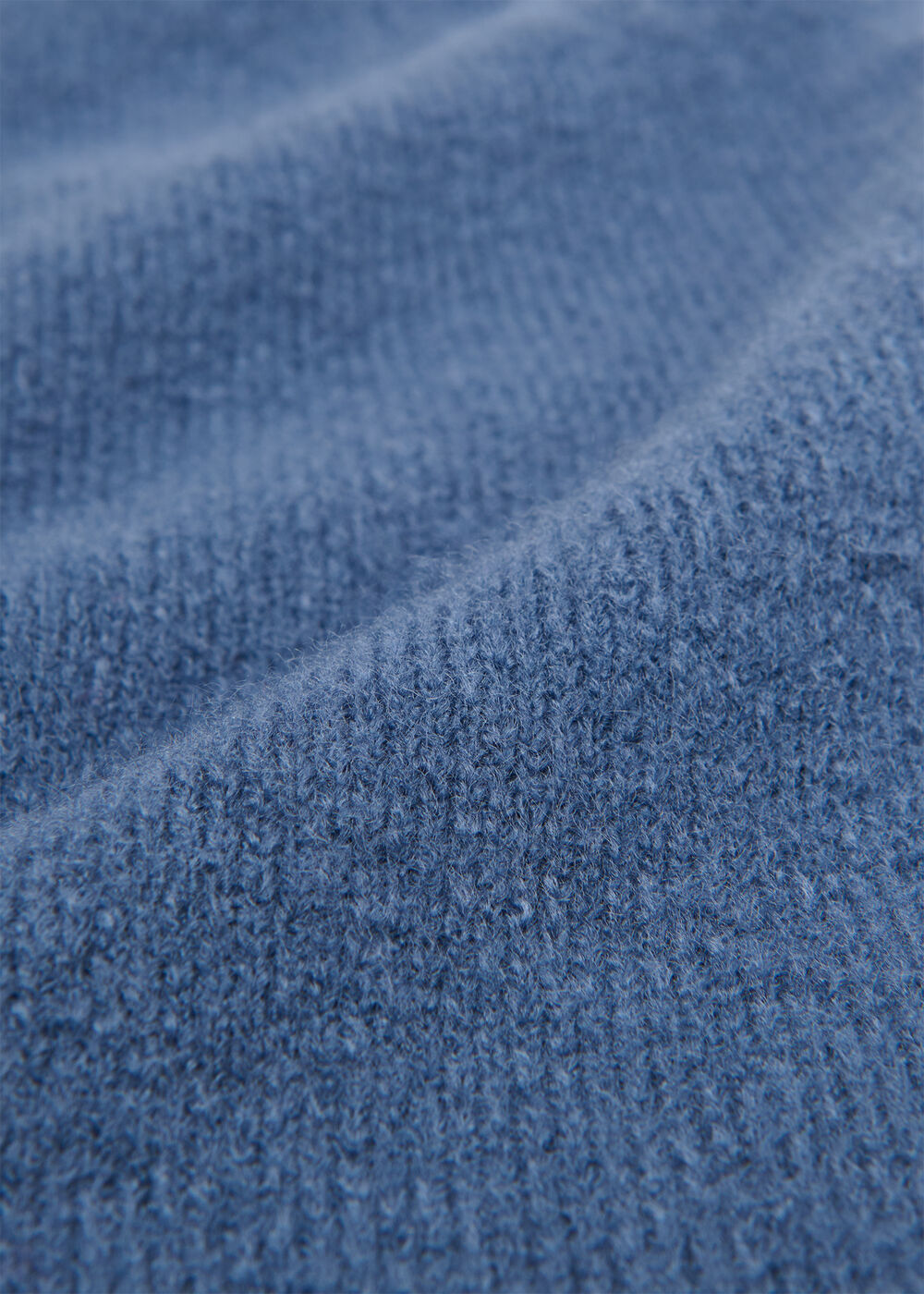Wool Mix Crew Cardigan