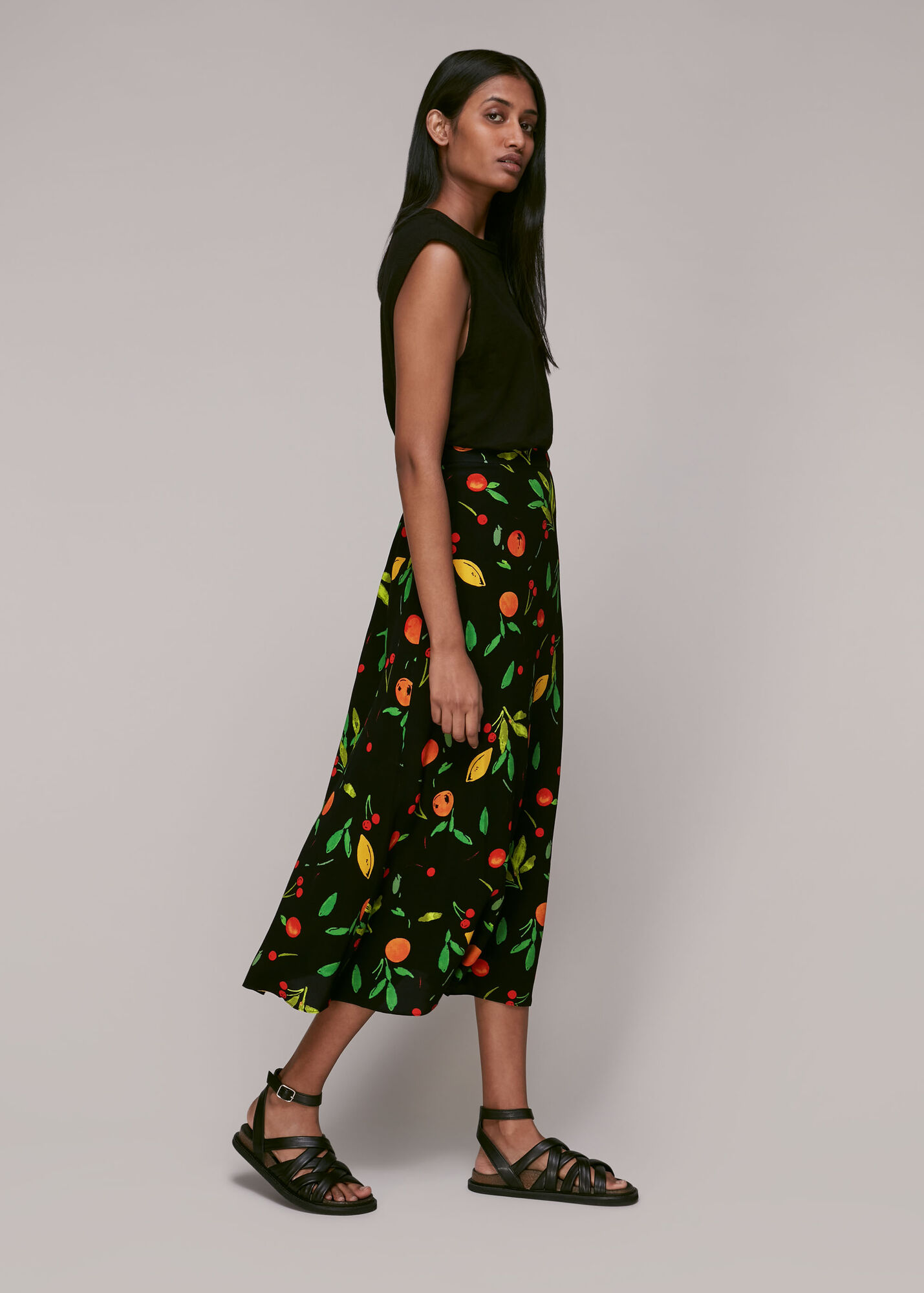SHAPED WAIST SKIRT FORBIDDEN FRUIT