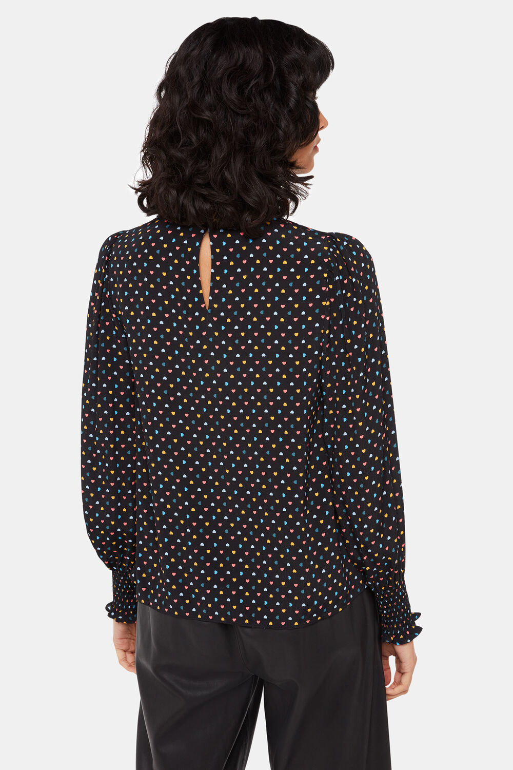 Scattered Hearts Blouse