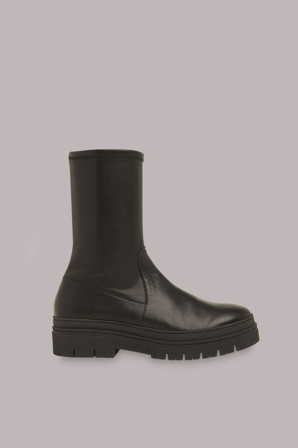 Knole Sock Chunky Chelsea Boot