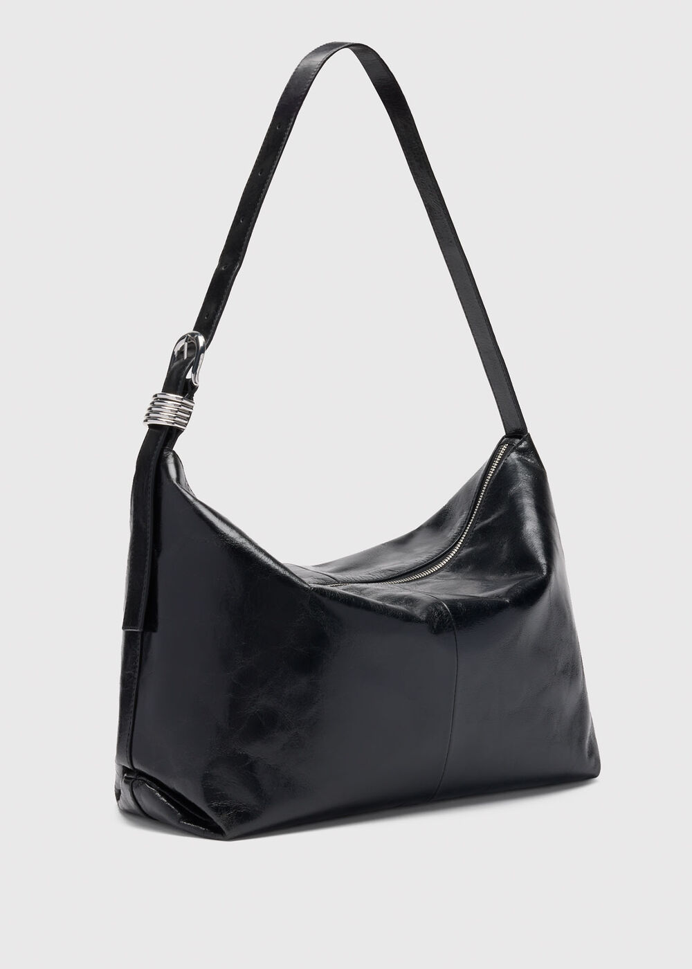 Ring Detail Shoulder Bag