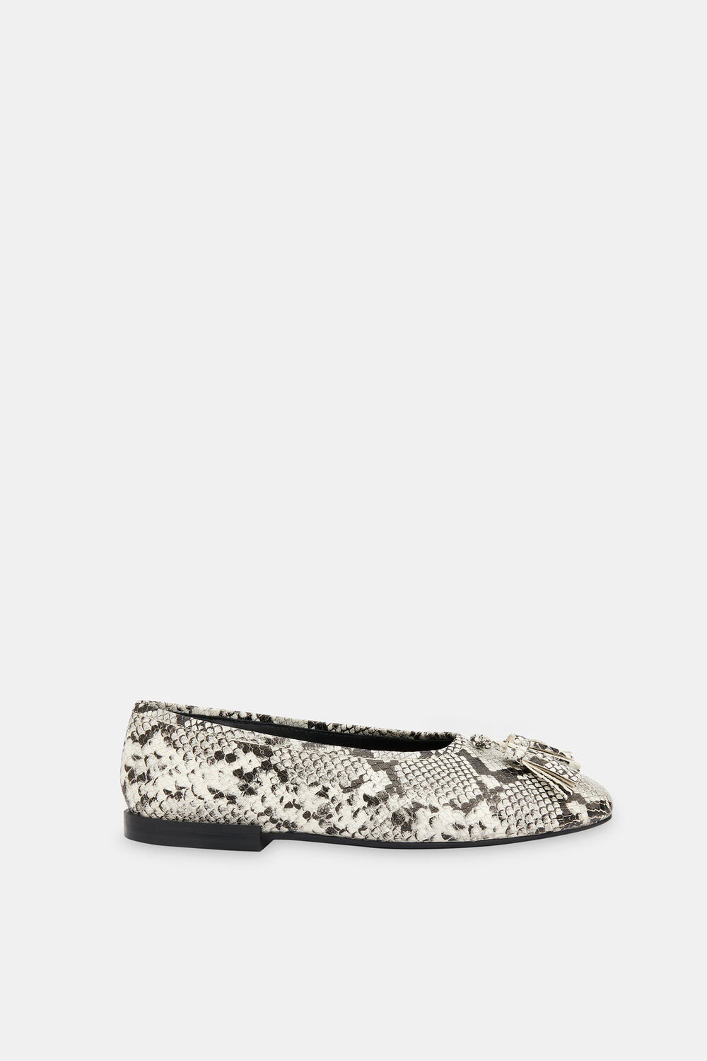 Cilou Tassel Snake Ballet Pump