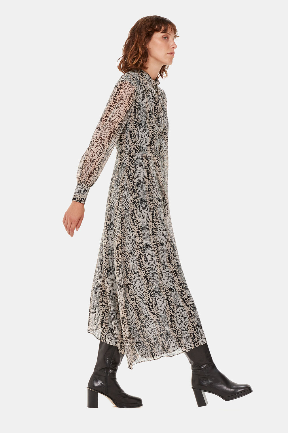 Optical Snake Meg Dress
