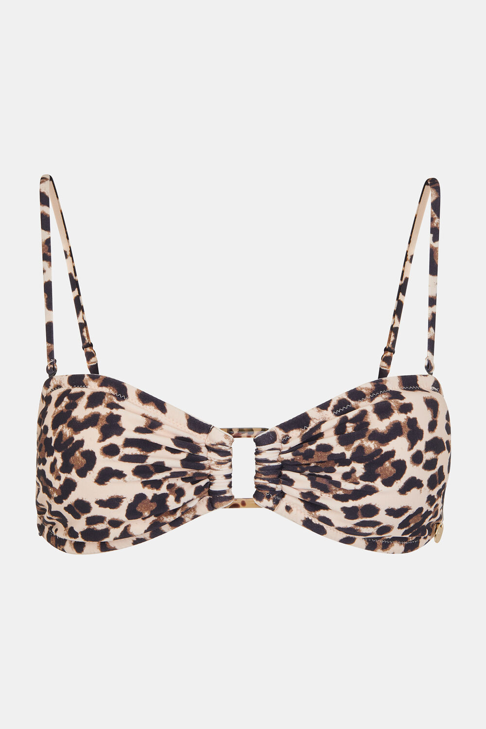 Animal Printed Bikini Top