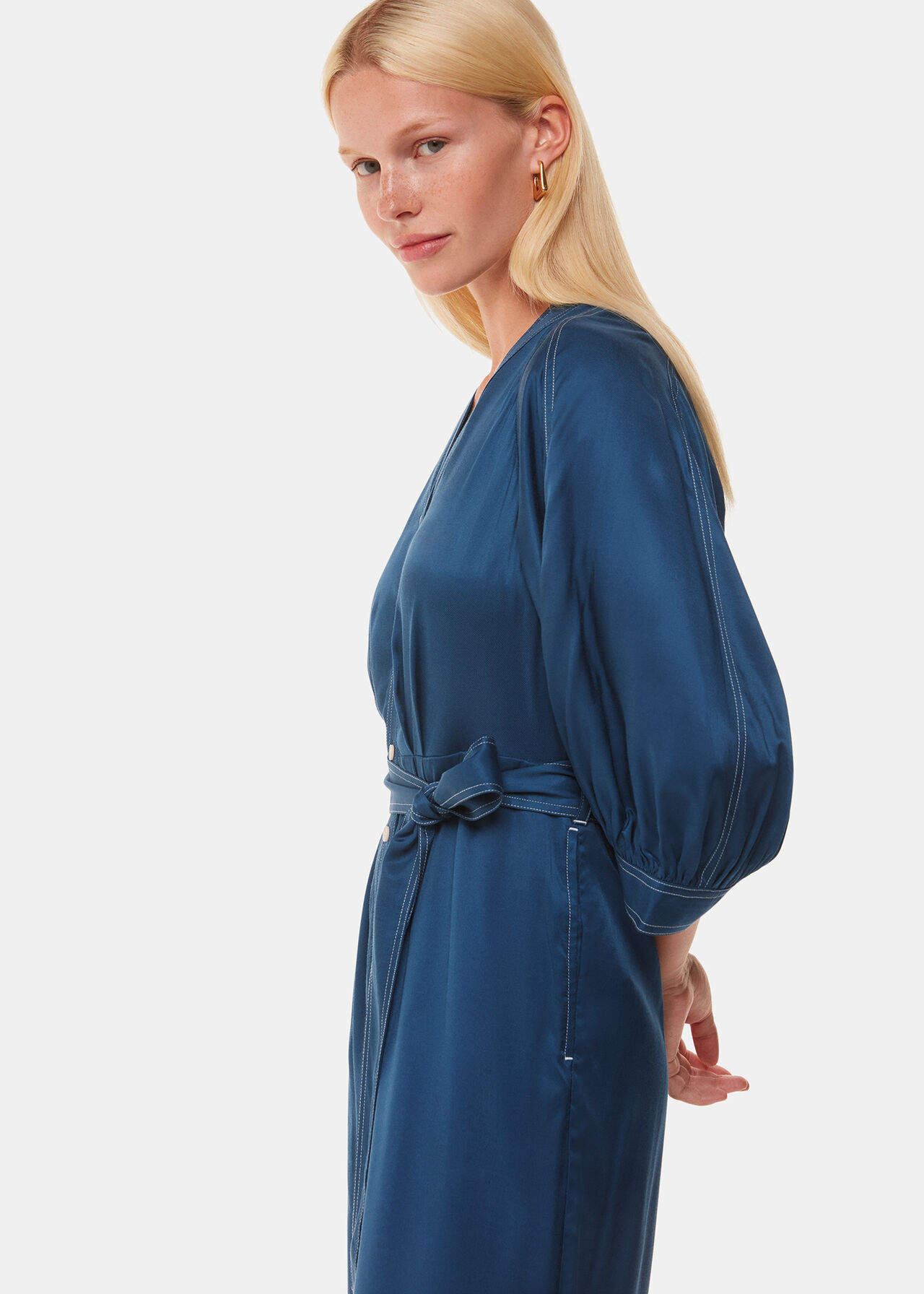 Mabel Topstitch Jumpsuit
