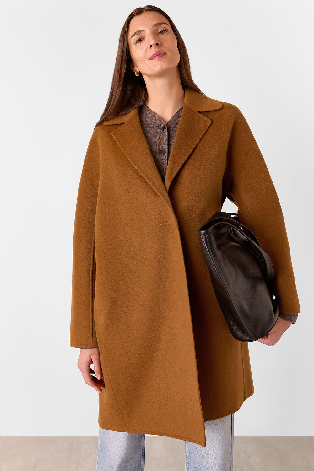 Julia Wool Double Faced Coat