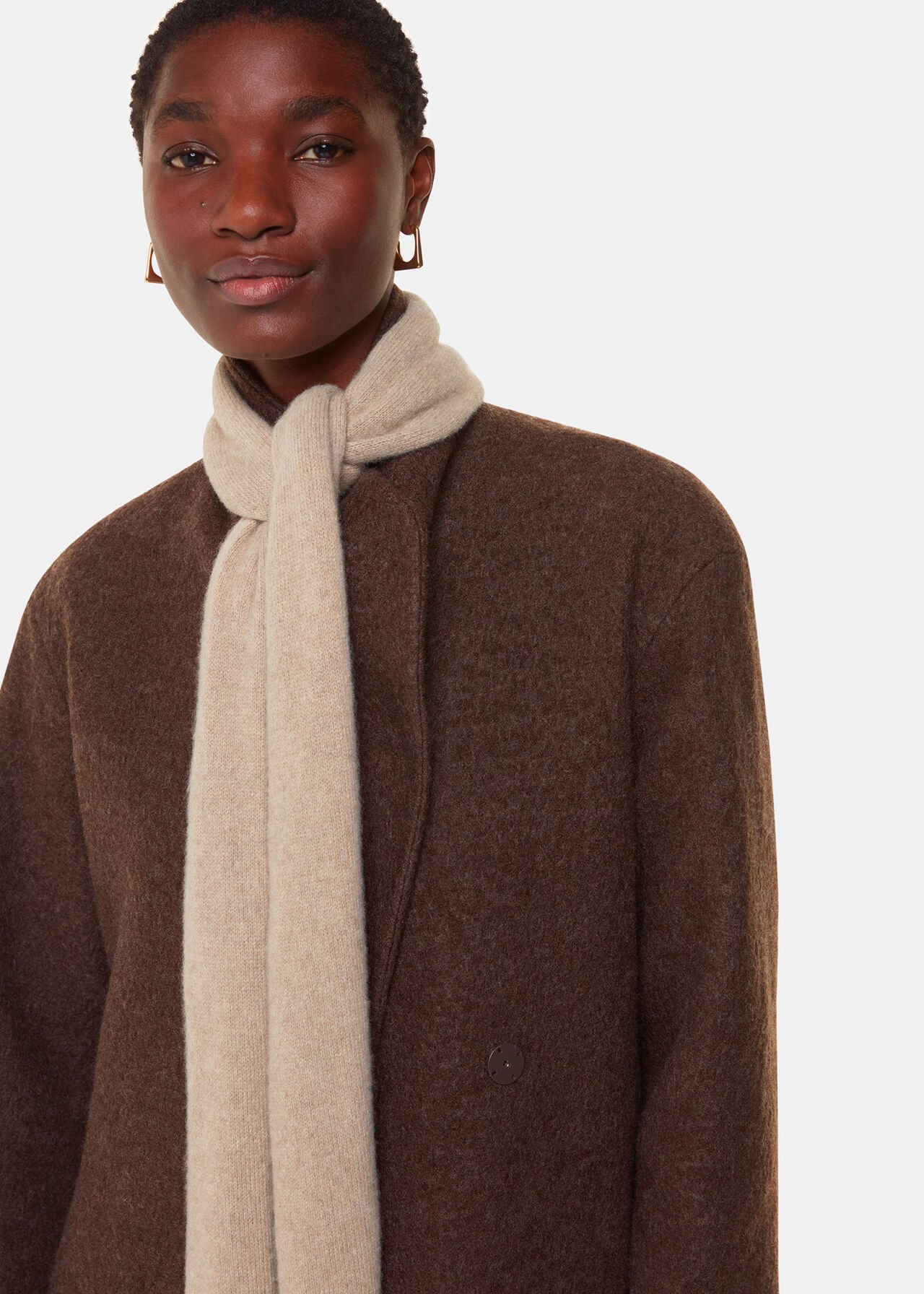 Cashmere Wool Blend Scarf