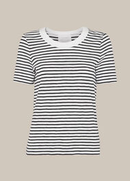 Rosa Double Trim Stripe T-Shirt