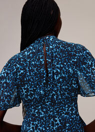 Brushed Leopard Print Jumpsuit