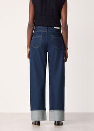 Selvedge Turn Up Detail Jean