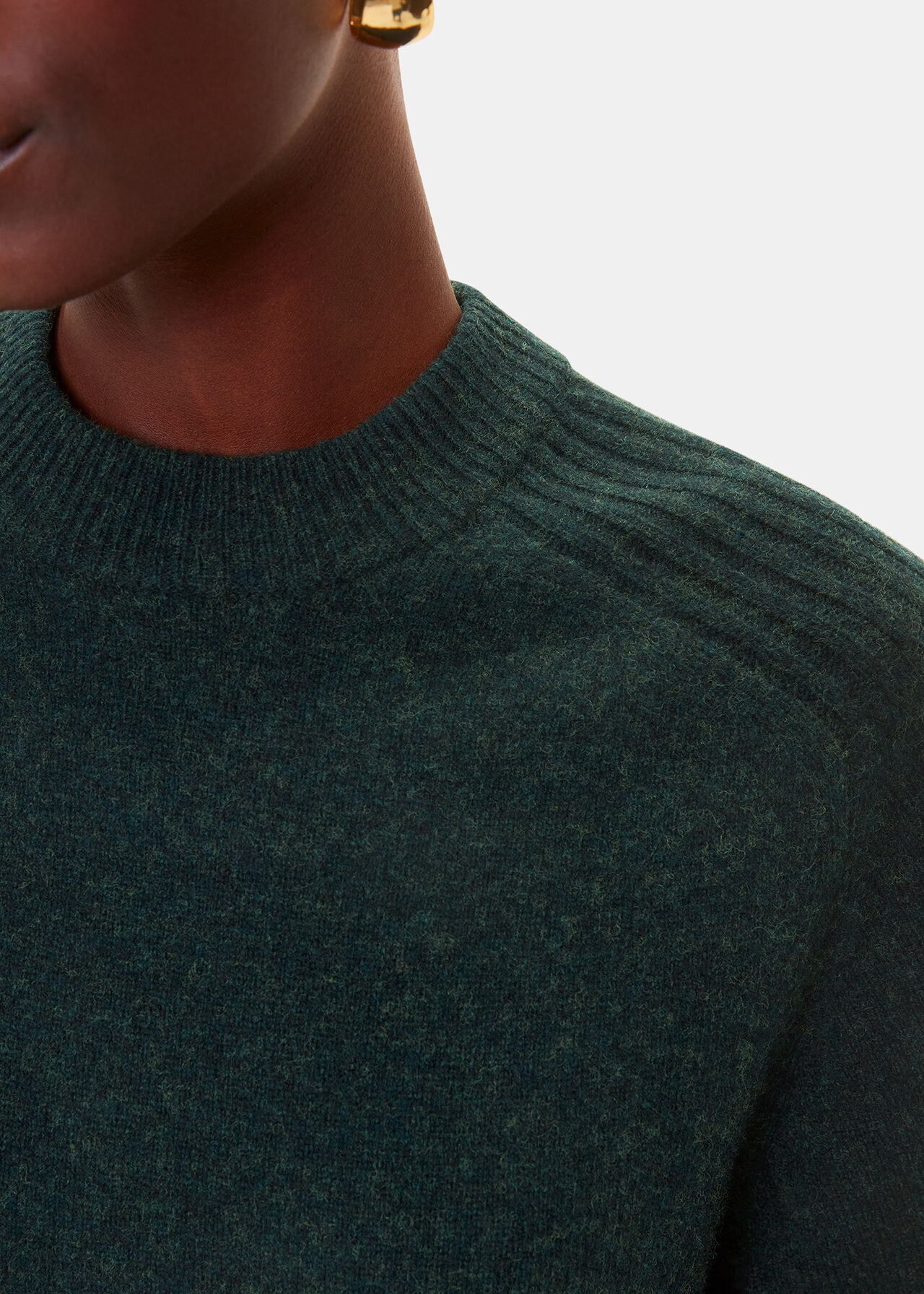 Ava Round Neck Knitted Dress