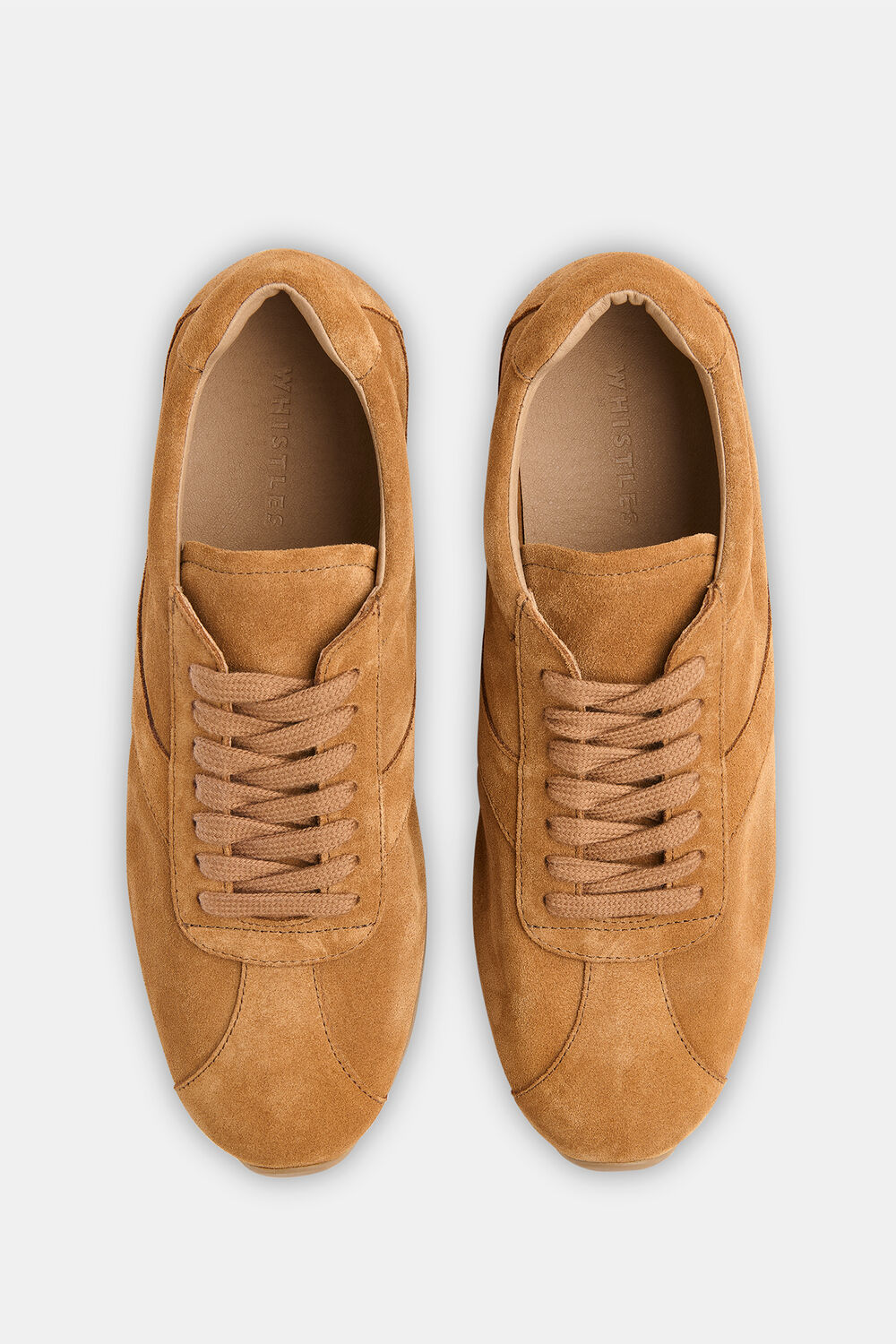 Tan Soft Suede Unlined Sneaker