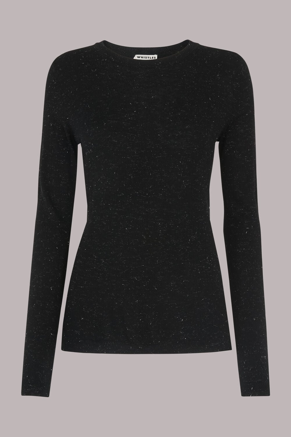 Black Annie Sparkle Knit