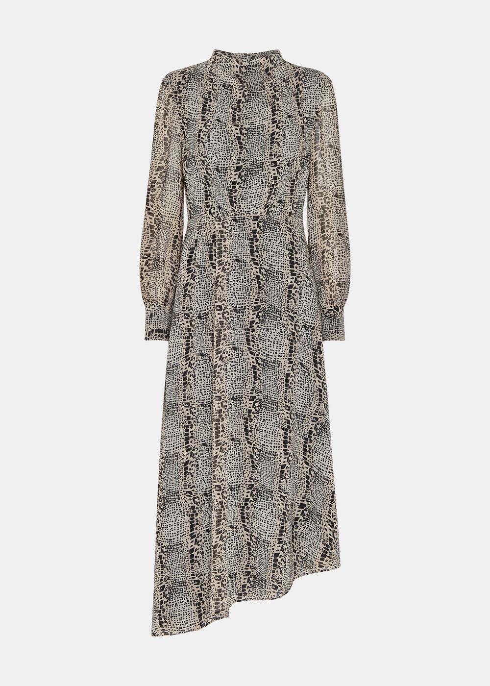Petite Optical Snake Meg Dress