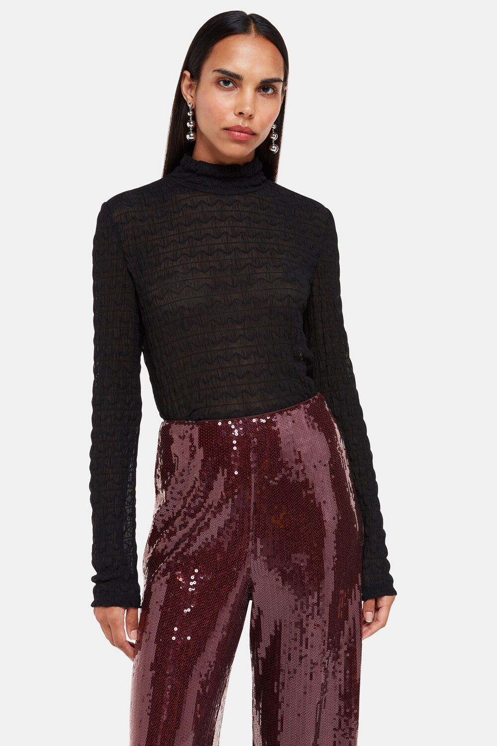Sandra Sequin Trouser