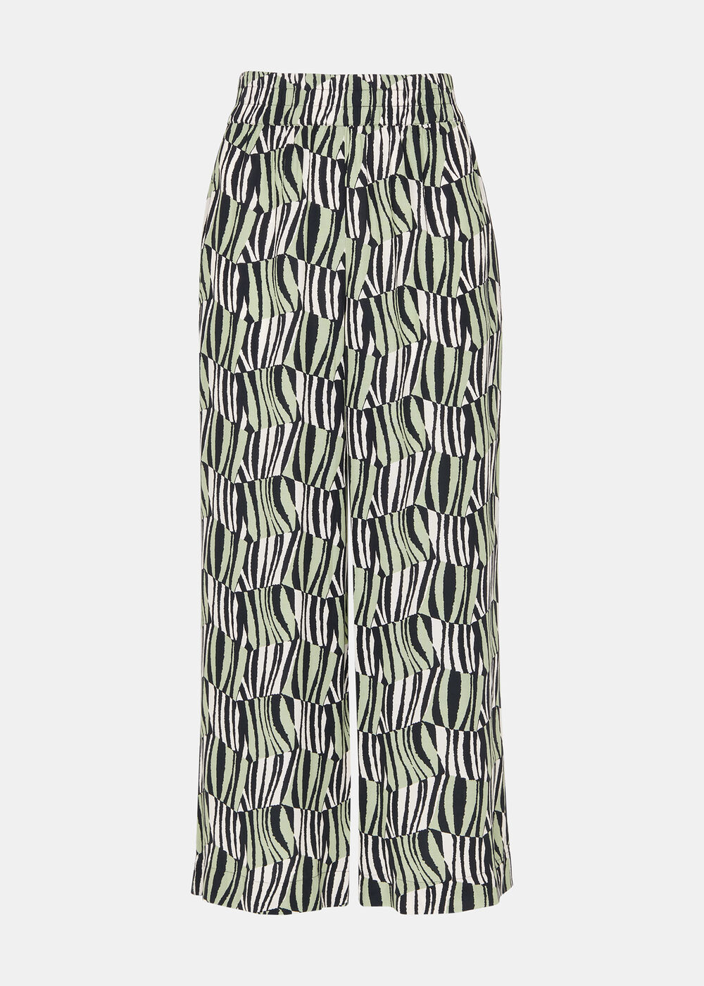 Petite Checkerboard Tiger Trouser