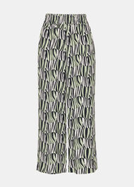 Petite Checkerboard Tiger Trouser