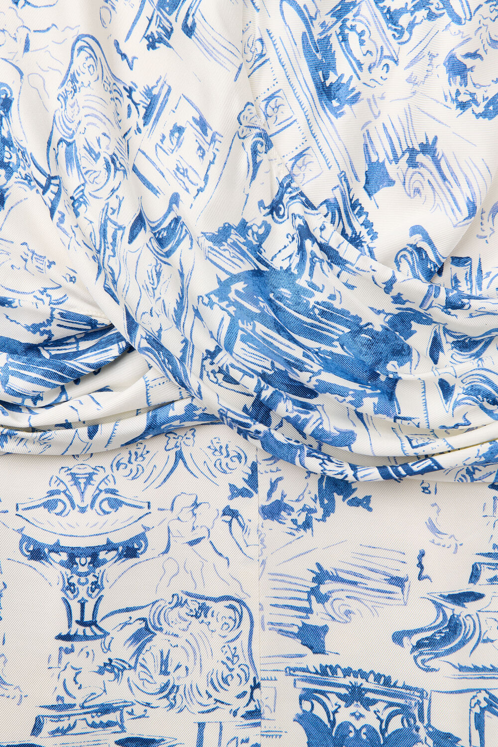Rome Print Midi Dress