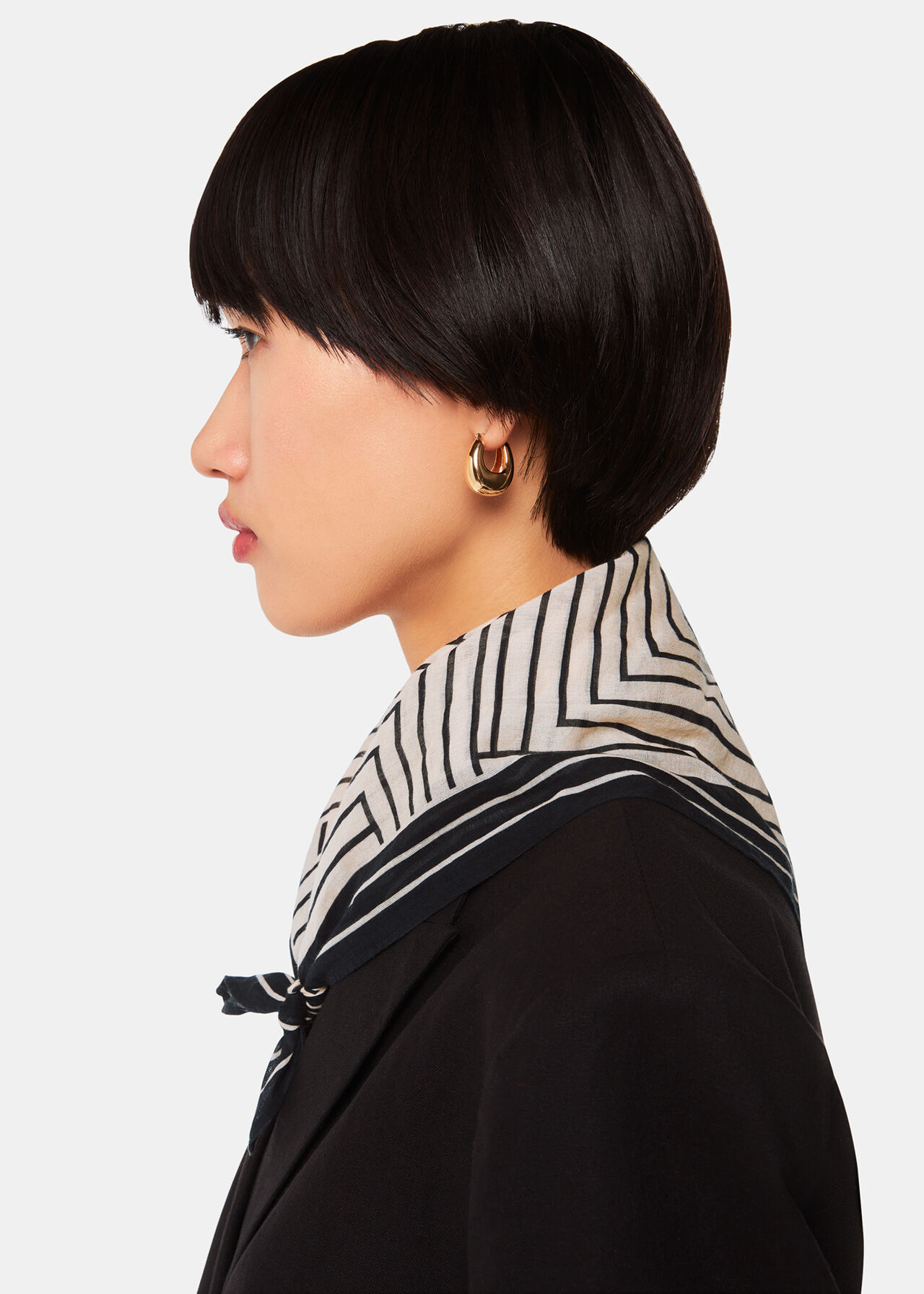 Angled Stripe Neckerchief