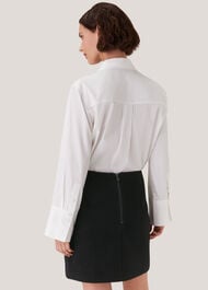 Sadie Wool Fringe Skirt