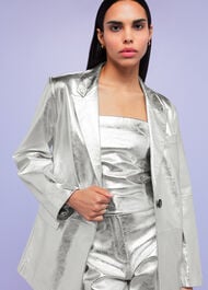 Cosmo Leather Blazer