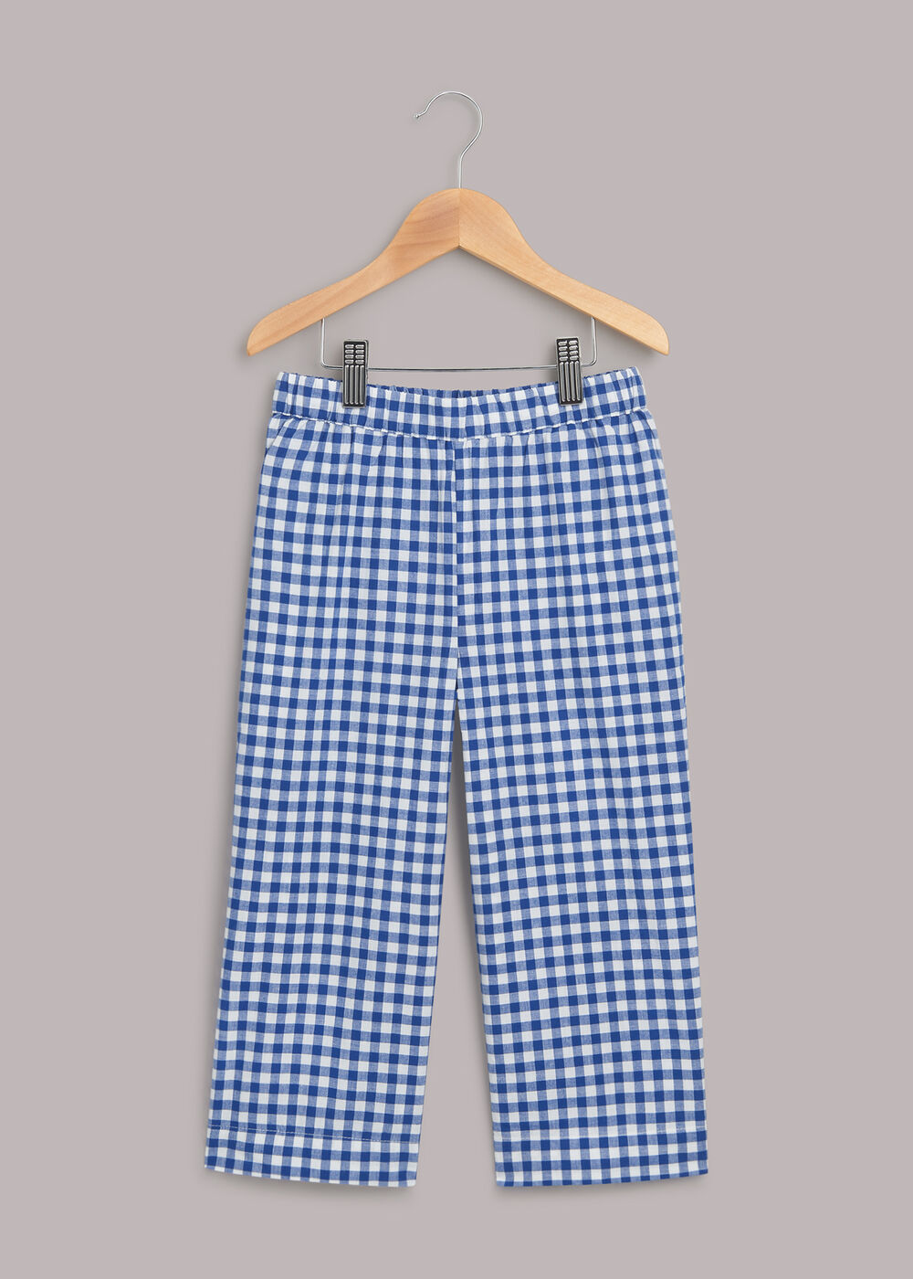 Gingham Collar Pyjamas