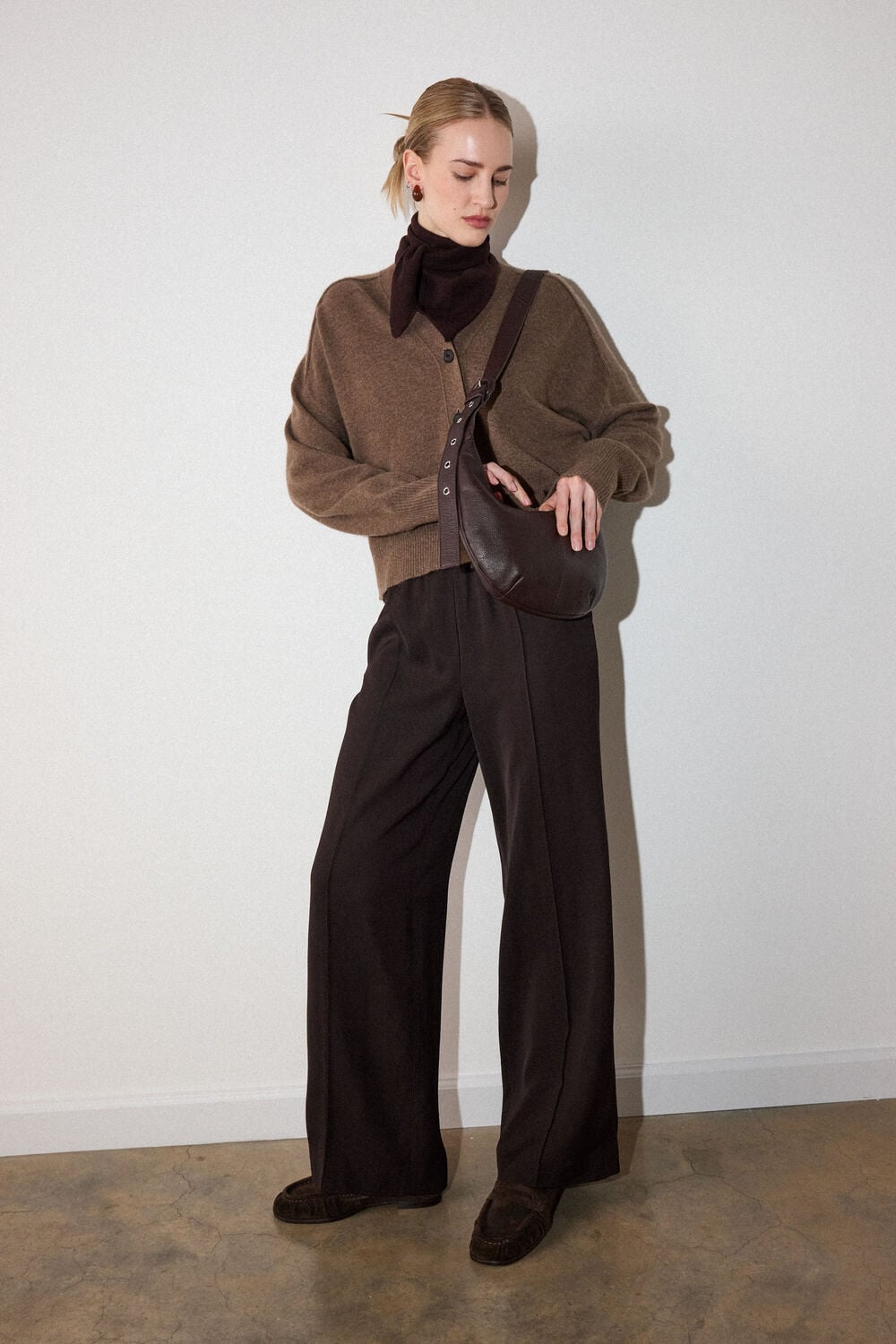 Cashmere Button Cardigan