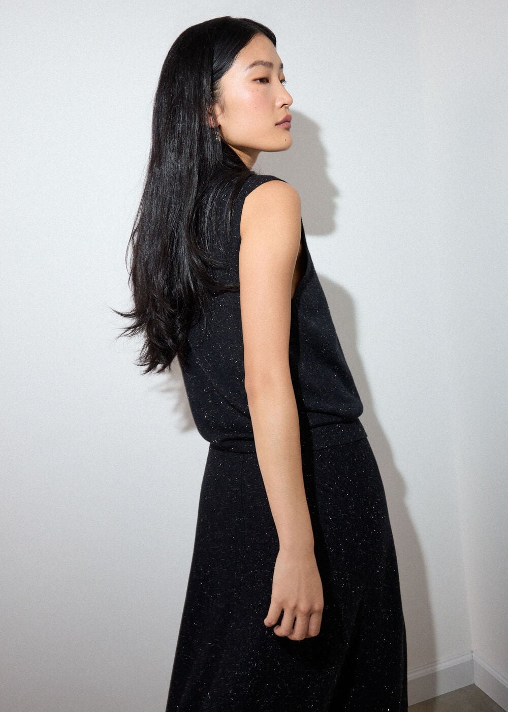 Black Annie Sparkle Tank