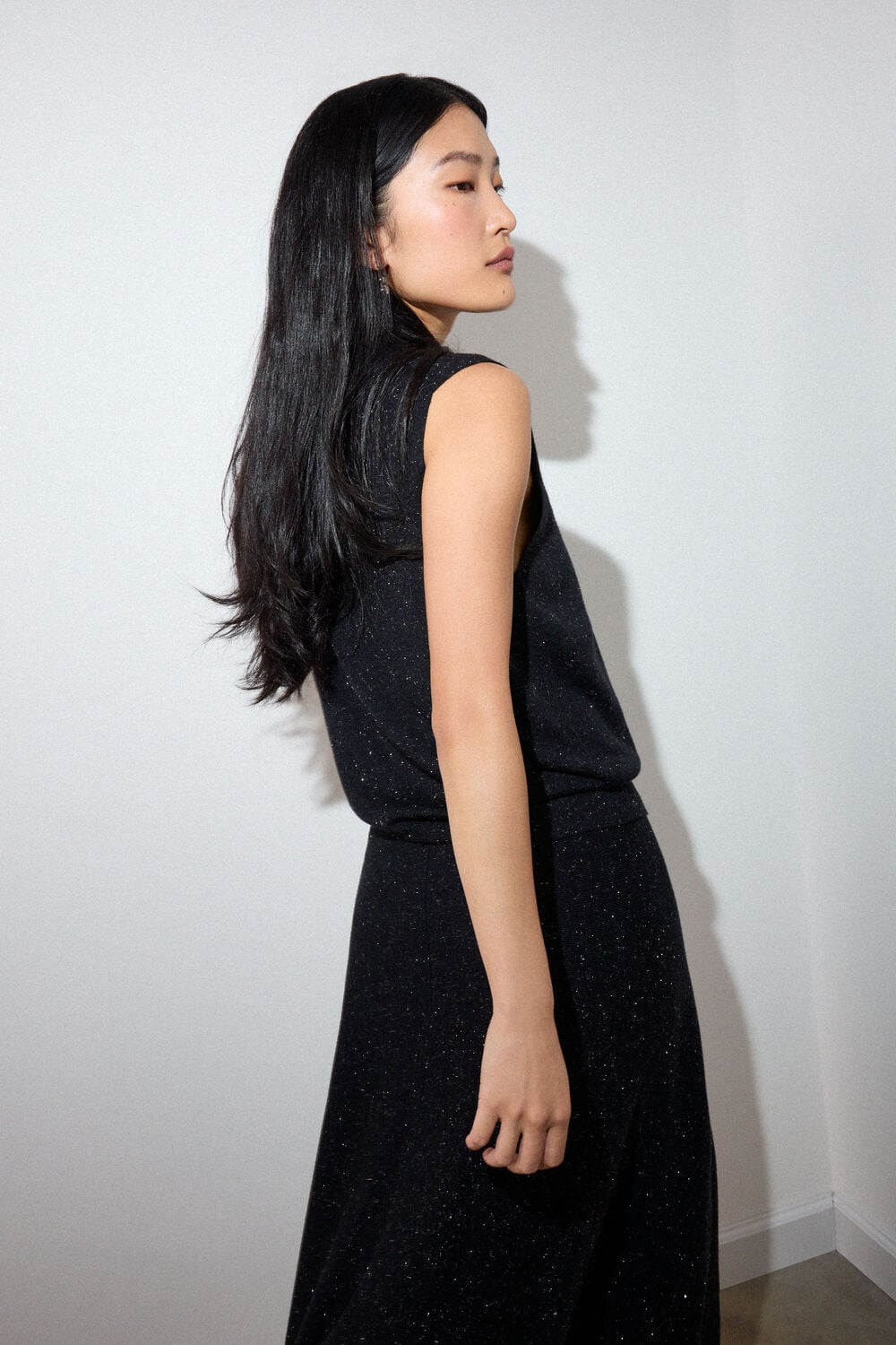Black Annie Sparkle Tank