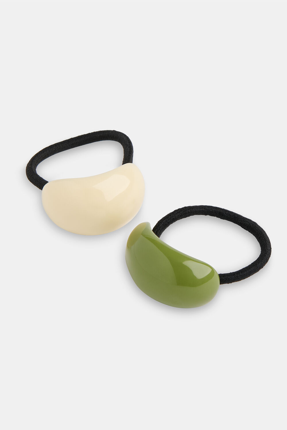 Green Hair Cuff Set