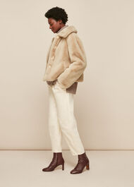 Short Faux Fur Coat