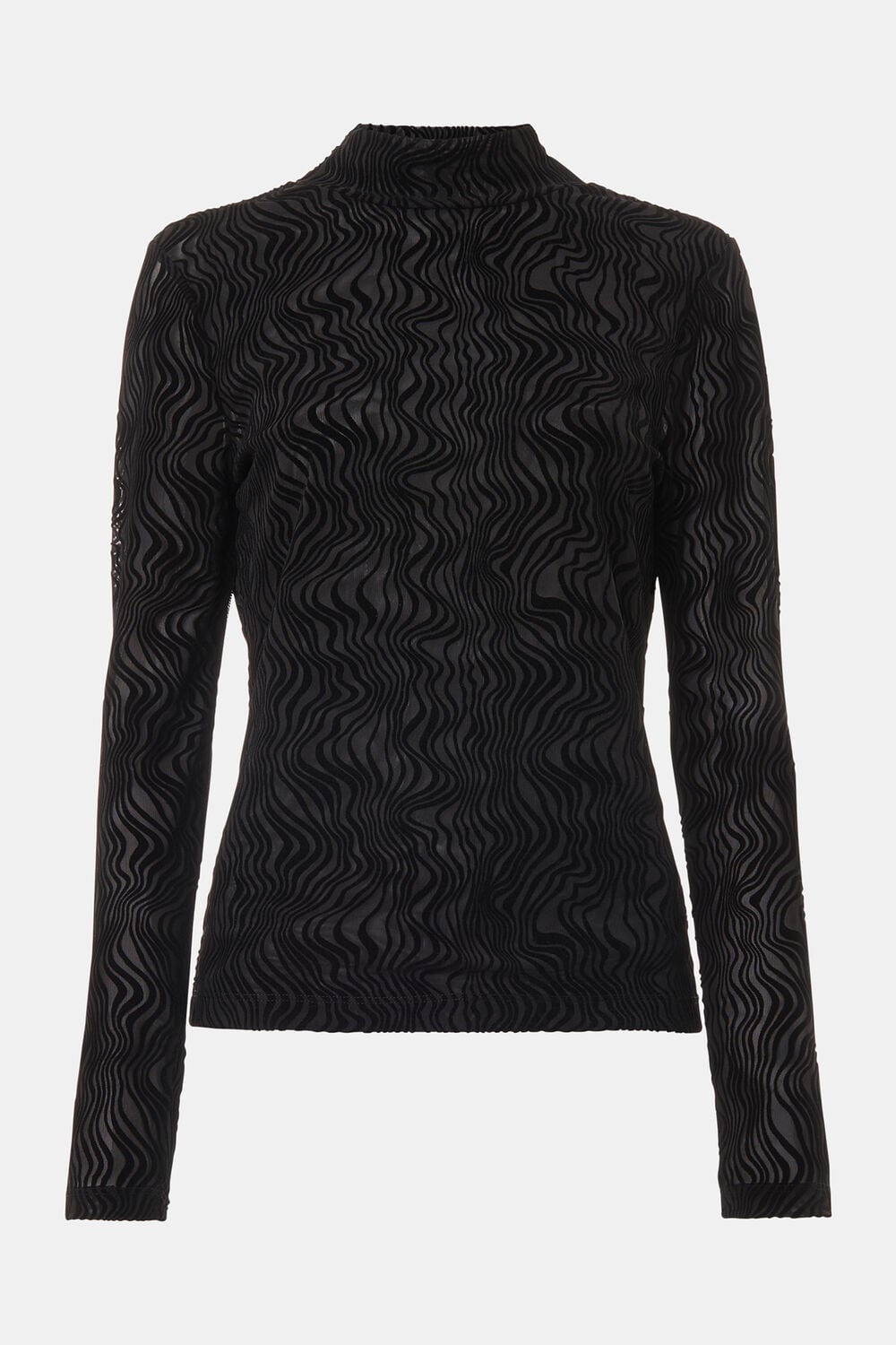 Squiggle Mesh Top